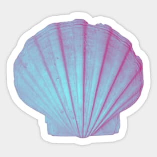 sea shell print Sticker